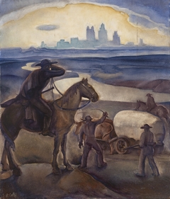 (Untitled) (Settlers) by H Willard Ortlip