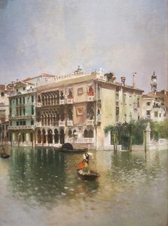 Venice, the Grand Canal by Robert Frederick Blum