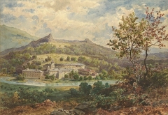 View to Troyan Monastery by Felix Philipp Kanitz