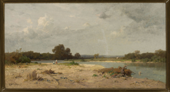 Waterside landscape by Josef Willroider