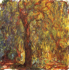 Weeping Willow (#1873) by Claude Monet
