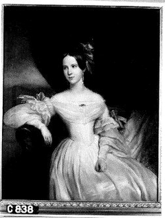 Wilhelmina Aletta Johanna (1817-1898), baronesse van Boetzelaer. Echtgenote van Jonkheer Louis van Schuylenburch by Jan Baptist van der Hulst