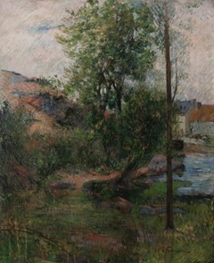 Willow by the Aven by Paul Gauguin