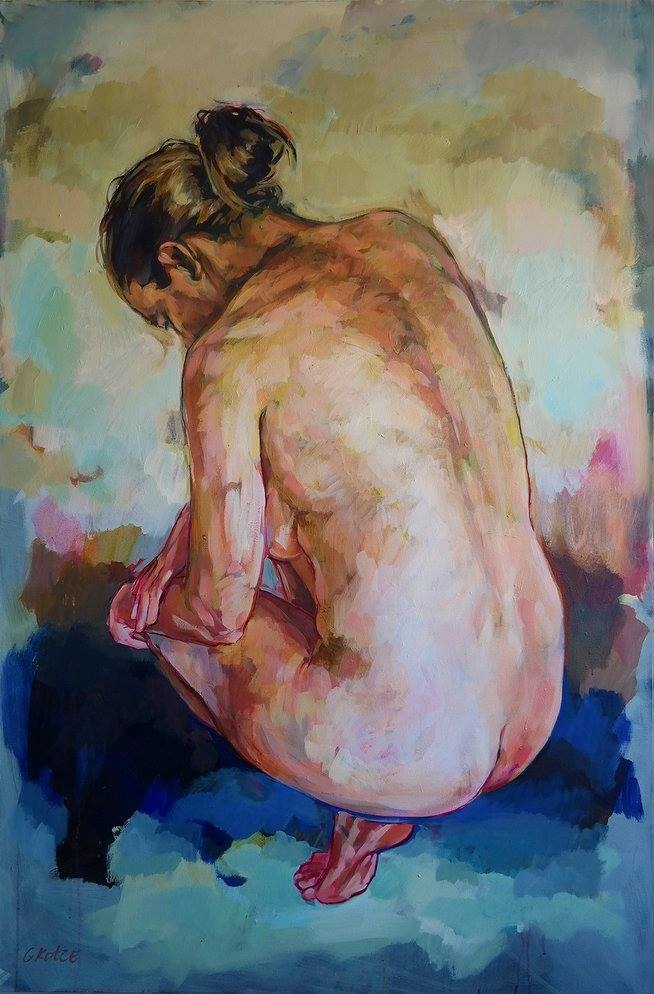 Woman Crouching
