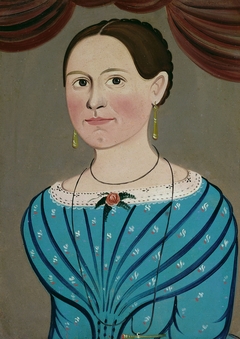 Woman in a Blue Dress by School of William Matthew Prior