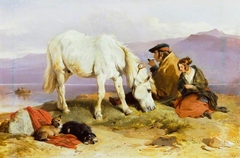 A Highland Scene by Edwin Landseer
