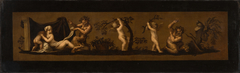 A Nymph, Satyrs and Putti