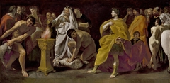 A Priest sacrificing for a Roman Emperor