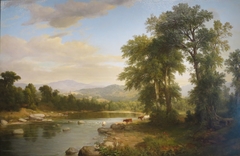 A River Landscape (De Young)
