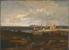A Scene on the English Coast by J. M. W. Turner