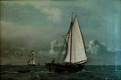 A Sloop with Passengers