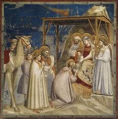 Adoration of the Magi by Giotto di Bondone