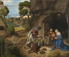 Adoration of the Shepherds by Giorgione
