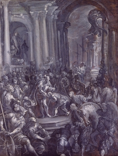 Alexius Comnenus Appearing before the Doge by Andrea Vicentino