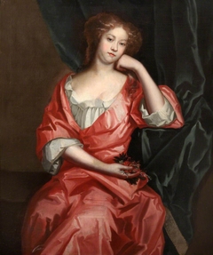 An Unknown Lady in a Pink Gown (Probably Hester Price, Wife of Sir John Morgan of Kinnersley Castle; m. 1677) by Anonymous