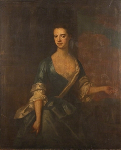 An Unknown Lady in Blue by Anonymous