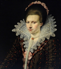 An Unknown Lady, possibly Isabel Harpur (b. c. 1597) by attributed to Jan Anthonisz van Ravesteyn