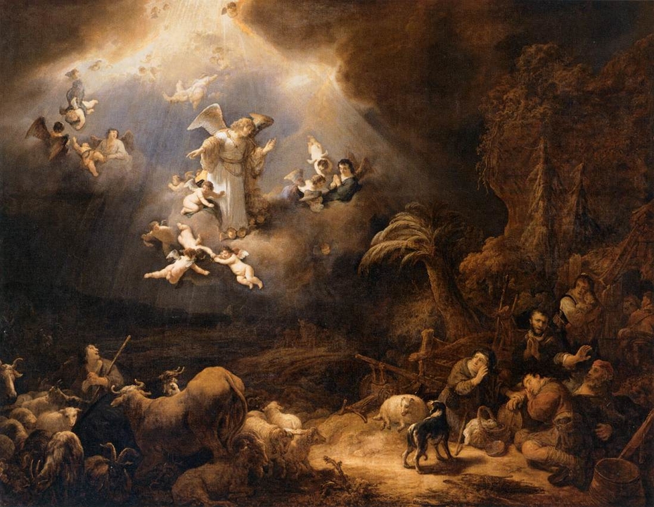 Angels Announcing Christ's Birth to the Shepherds
