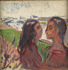 Attraction in the Landscape by Edvard Munch