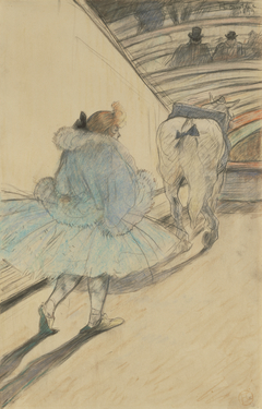 Au cirque: Entrèe en piste by Henri de Toulouse-Lautrec