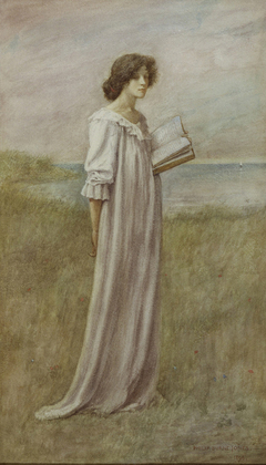 Beside a Summer Sea by Philip Burne-Jones