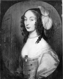 Bildnis der Louise Hollandine, Prinzessin von der Pfalz by Gerard van Honthorst