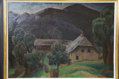 Boerderij in het Beierse Woud by Leo Gestel
