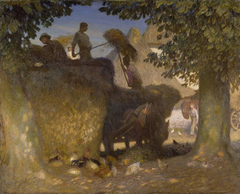 Building the Rick by George Clausen