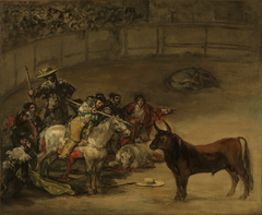 Bullfight, Suerte de Varas by Francisco de Goya