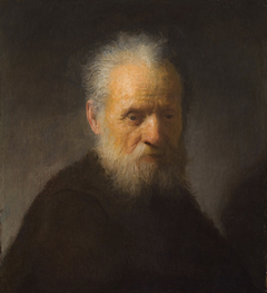 Bust of an Old Man with a Beard by Rembrandt