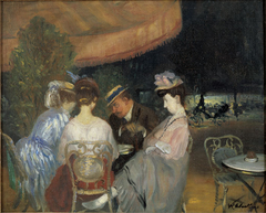 Café de la Paix by William James Glackens