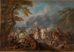 Cavalry battle