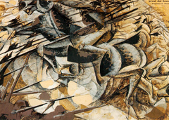 Charge of the Lancers by Umberto Boccioni
