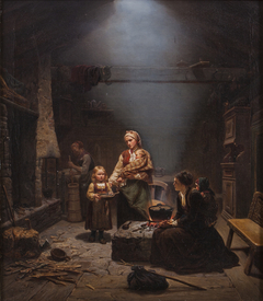 Charity by Adolph Tidemand