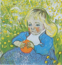 Child with Orange
