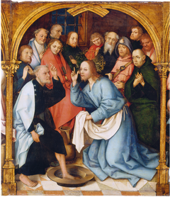 Christ Washing St Peter's Feet by Hans Holbein the Elder