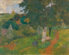 Coming and Going, Martinique by Paul Gauguin