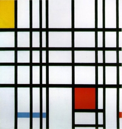 Composition with Red, Yellow and Blue by Piet Mondrian