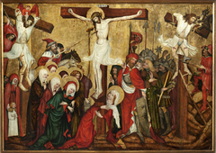 Crucifixion from Nové Sady by Master of the Rajhrad Altarpiece