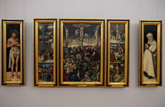 Crucifixion Triptych by Lucas Cranach the Elder