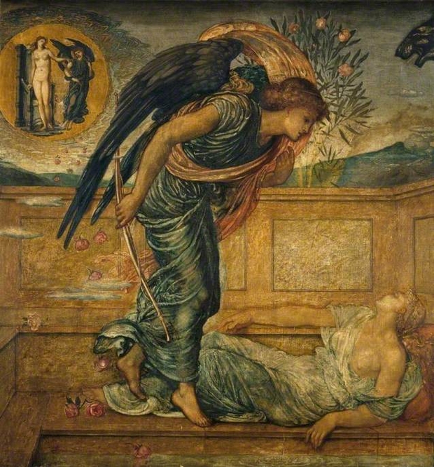 Cupid And Psyche Palace Green Murals Edward Burne Jones Artwork