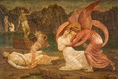 Cupid and Psyche - Palace Green Murals