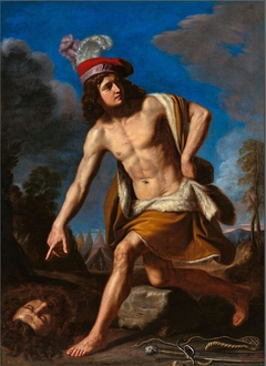 David with the Head of Goliath by Guercino