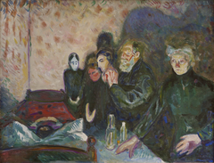 Death Struggle by Edvard Munch