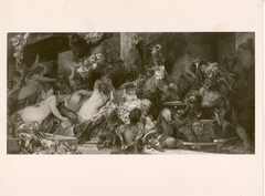 Die Pest in Florenz, Triptychon by Hans Makart