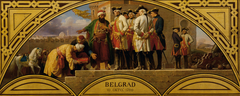 Die Übergabe von Belgrad 1789 by Karl von Blaas