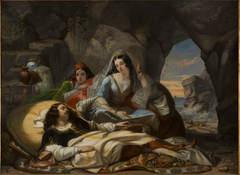 Don Juan et Haïdée by Marcel Saunier