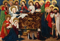 Dormition of the Virgin by Master of the Drapery Studies