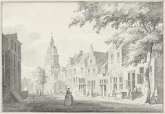Dorpsstraat te Buren by Pieter Jan van Liender