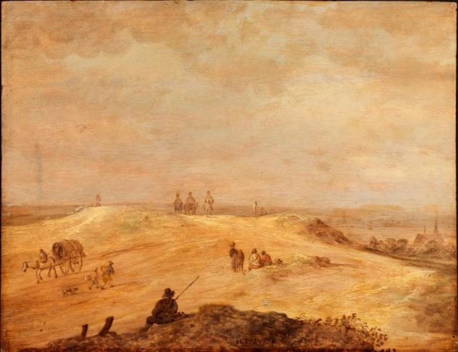 Dune Landscape with Figures
